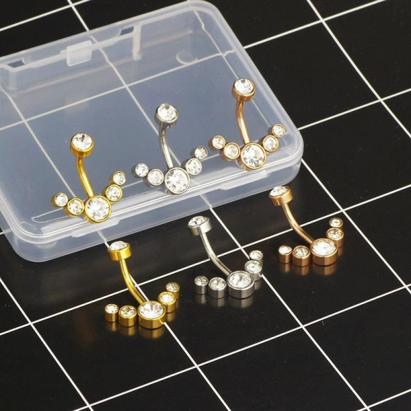 Пирсинг в пупок M86695