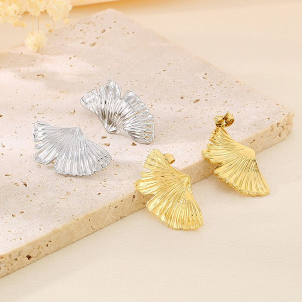 Серьги сталь CJH89438