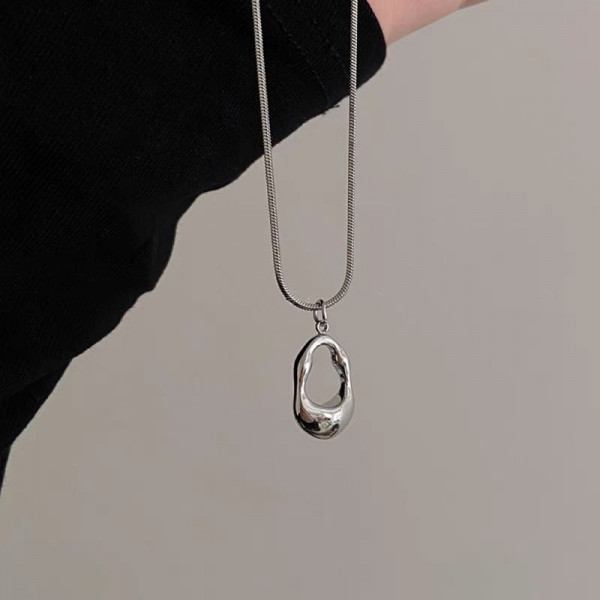 Цепочка с кулоном титановая сталь 1J12396CJJ