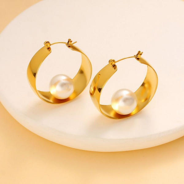 Серьги сталь CJG38244