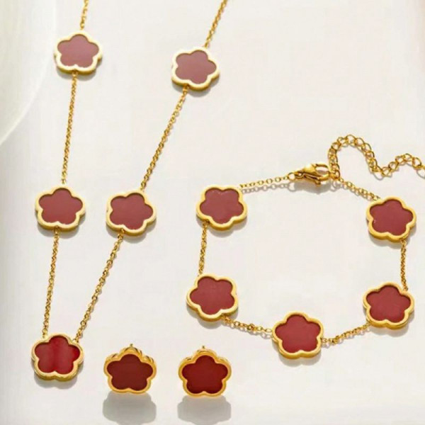 Стальной комплект бижутерии CJR70459