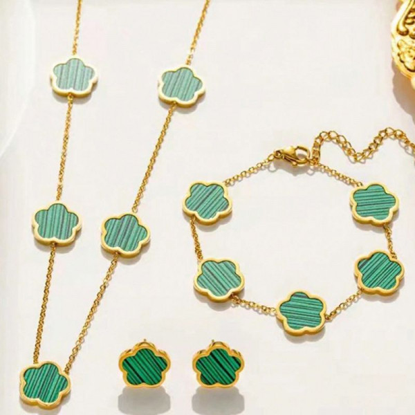 Стальной комплект бижутерии CJR70459