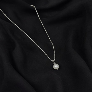 Минималистичная Цепочка с жемчужной подвеской 1J12397CJJ