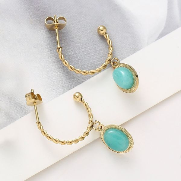 Серьги сталь CJL46845