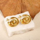 Серьги сталь CJL48973