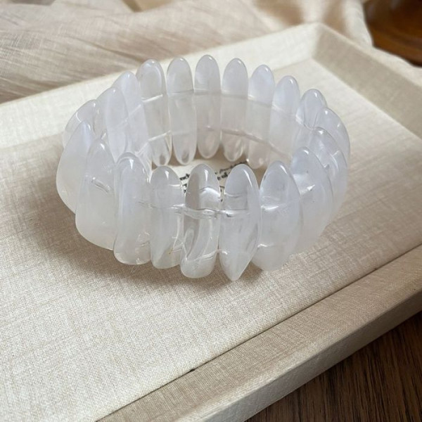 Браслет жесткий многослойный с декоративными дисками CJM37597