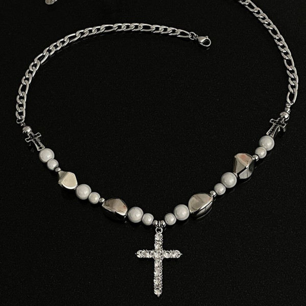 Колье из стали CJH56245