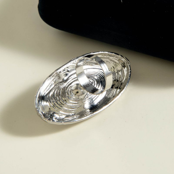 Массивное кольцо в форме раковины с жемчужиной 1J12199CJJ