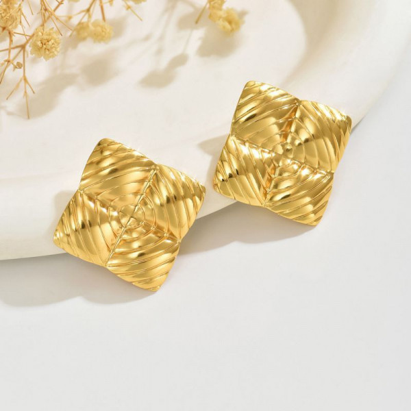 Серьги сталь CJT26627