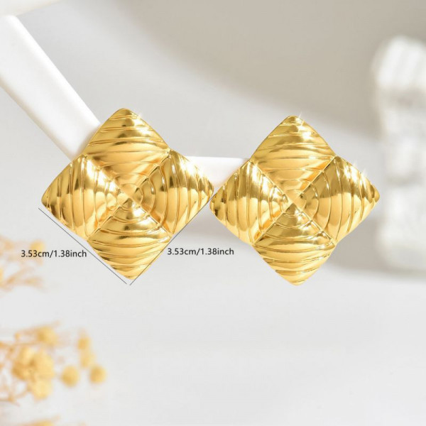 Серьги сталь CJT26627