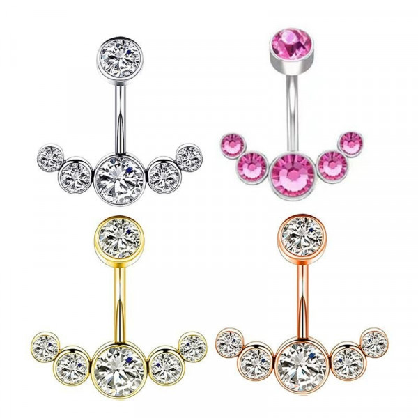 Пирсинг в пупок M86698