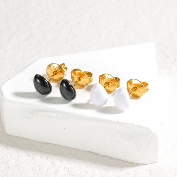 Серьги-пусеты Капли CJJ26290