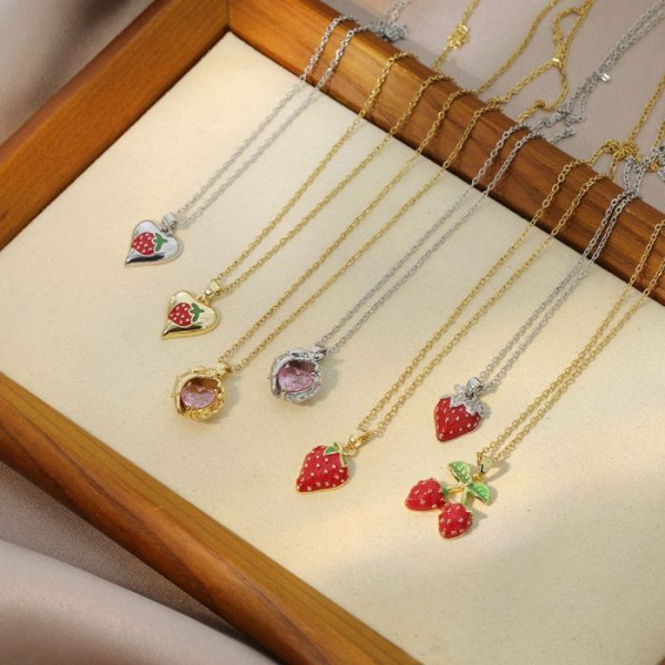 Колье из стали CJL34088