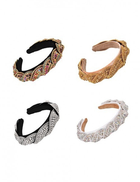 Ободок для волос свадебный R06512