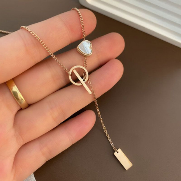 Колье из стали CJH14903