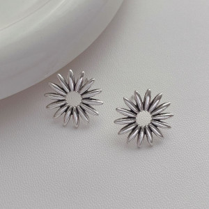 Серьги-пусеты «Подсолнухи» N00531