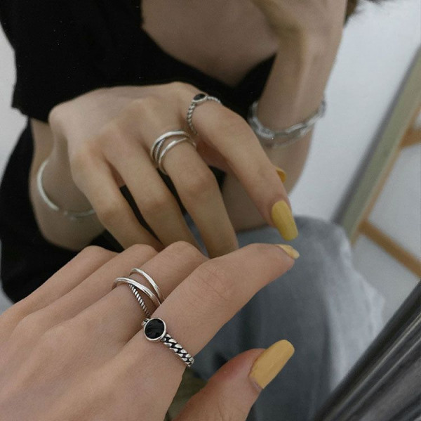 Кольцо медь напыление платиной 1J12088CJJ