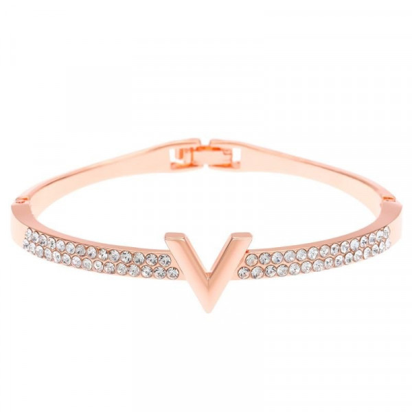 Браслет жесткий с V-образным элементом в стиле минимализм CJC72602