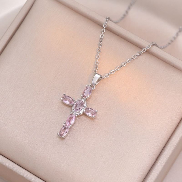 Колье из стали CJC93585