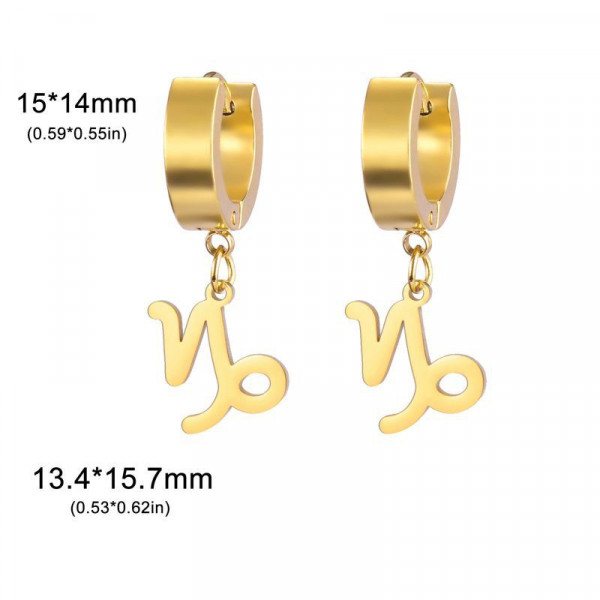 Серьги-пусеты Геометрические символы CJL17234