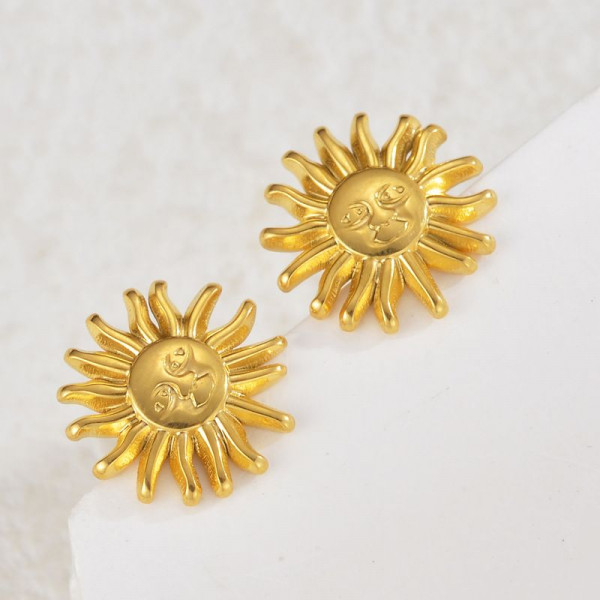 Серьги сталь CJL35127