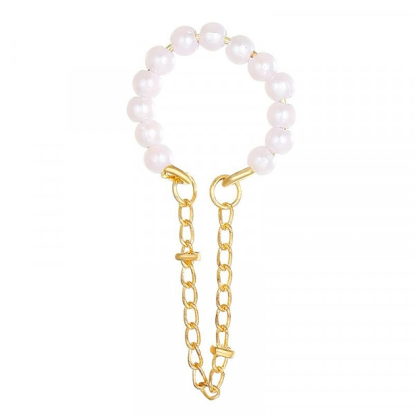 Жемчужный кафф с цепочкой N96359