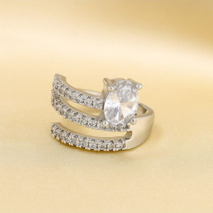 Кафф медь с напылением платиной J11405CJJ