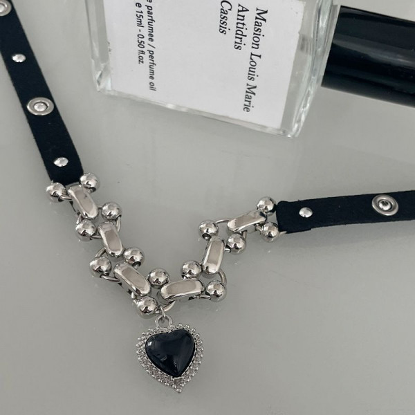 Комбинированная цепочка с подвеской в форме сердца CJH56225