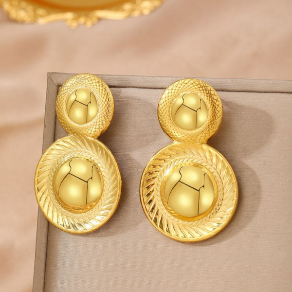 Серьги сталь CJM03902