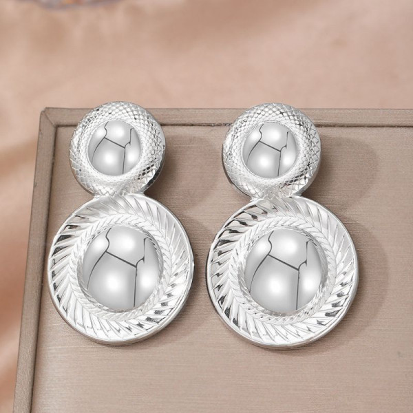 Серьги сталь CJM03902