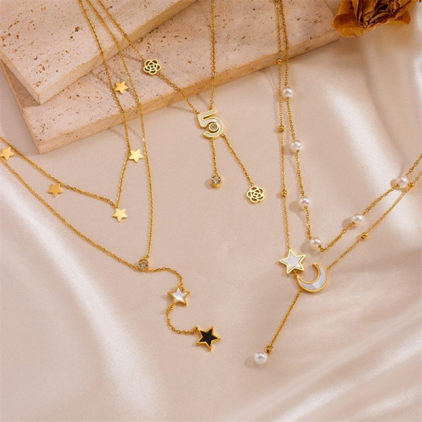 Колье из стали CJG69246