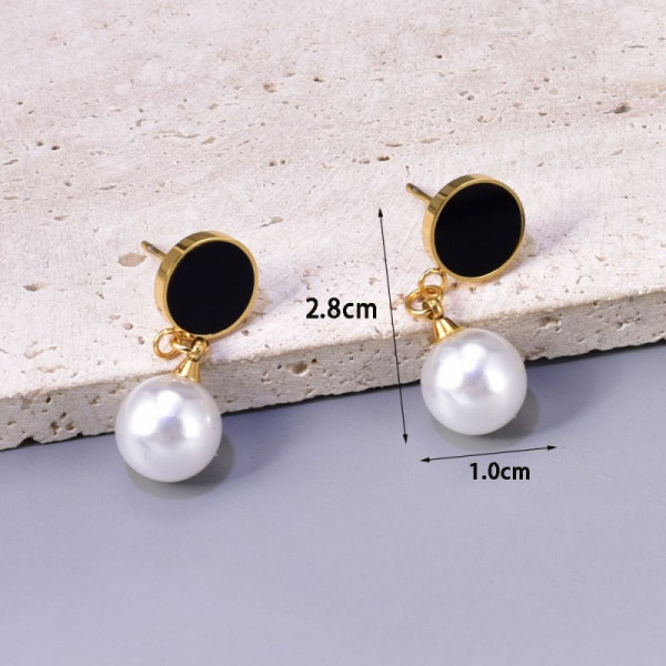 Серьги сталь CJL14390