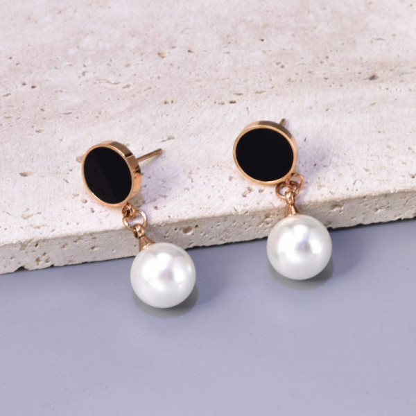 Серьги с жемчугом CJL14390