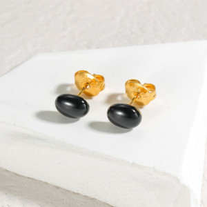 Серьги-пусеты Овалы CJJ26287