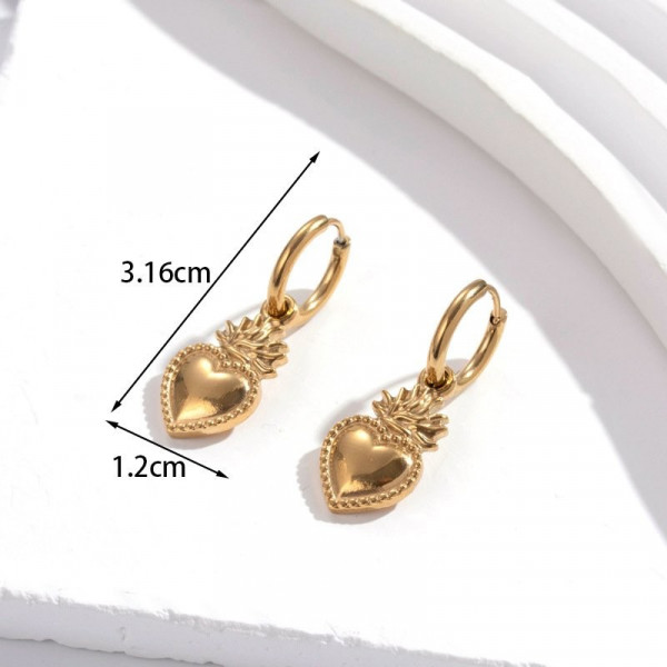 Серьги сталь CJC99142
