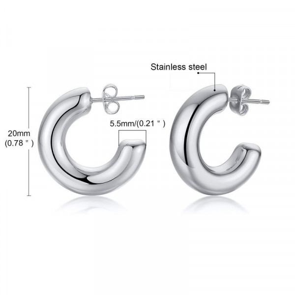 Серьги сталь CJC96186
