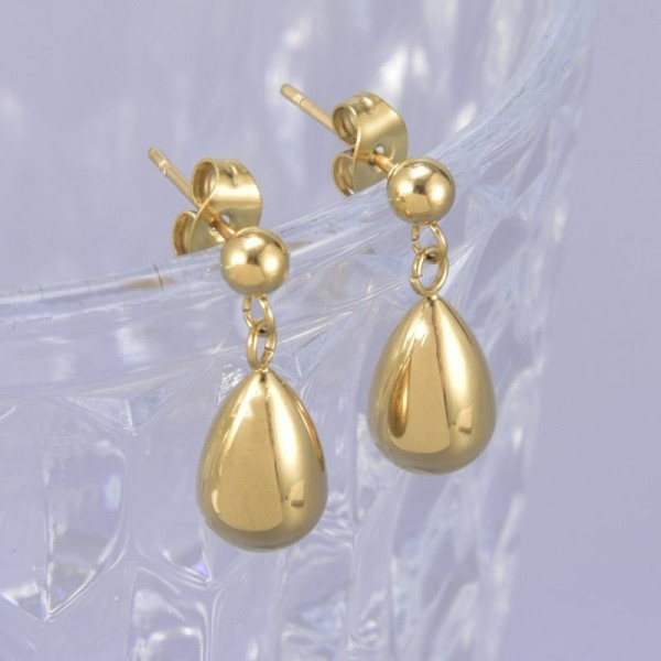 Висячие серьги Капли CJE04033