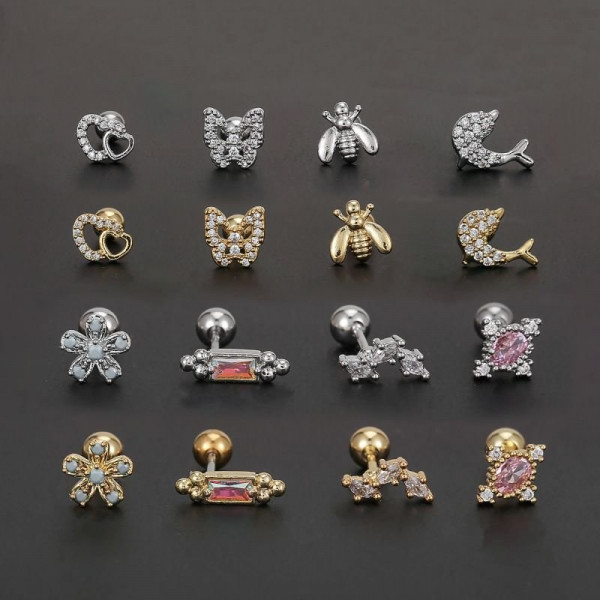 Пирсинг в уши CJE09240