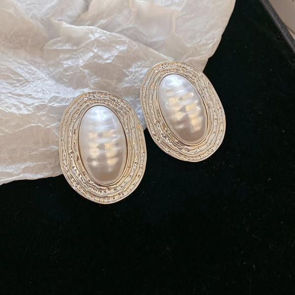 Серьги ювелирный сплав жумчужина 1J11736CJJ