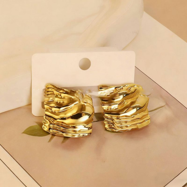 Серьги сталь CJT08143