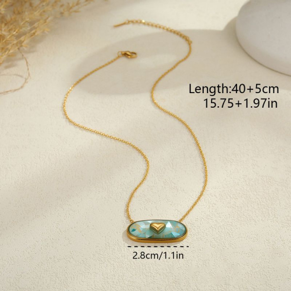 Колье из стали CJR63515