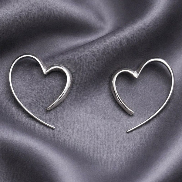 Серьги медь посеребрение 1J12402CJJ