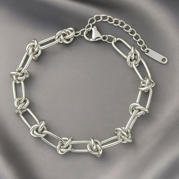 Браслет-цепочка с узловым плетением 1J12007CJJ