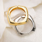 Браслет жесткий квадратной формы с глянцевым финишем CJL32281