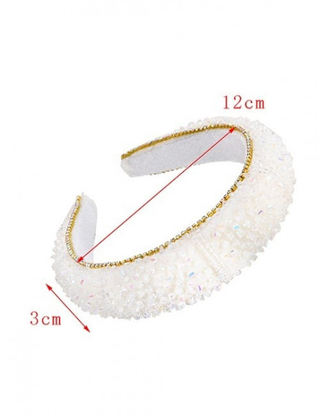 Ободок для волос свадебный R34080