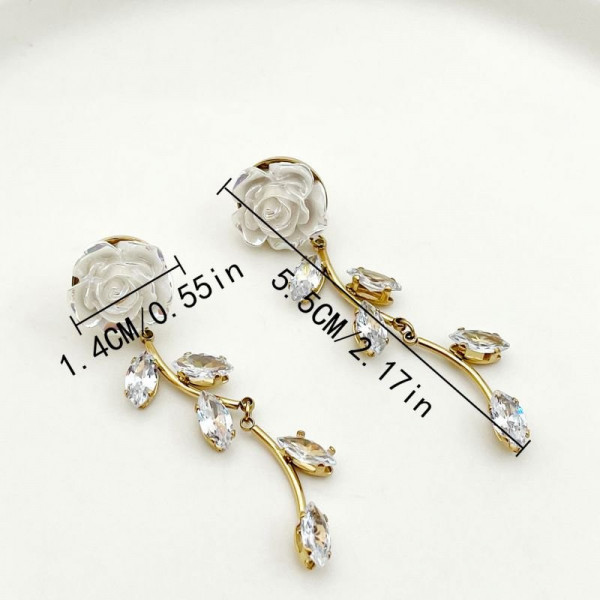 Серьги сталь CJD88841