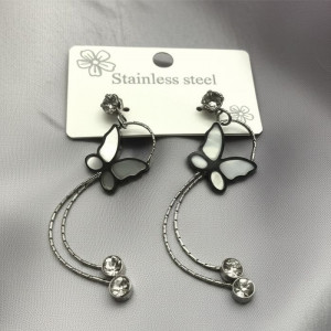 Серьги медицинская сталь J11291(CJJ)