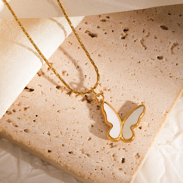 Золотистая цепочка с прямоугольным камнем CJN43045