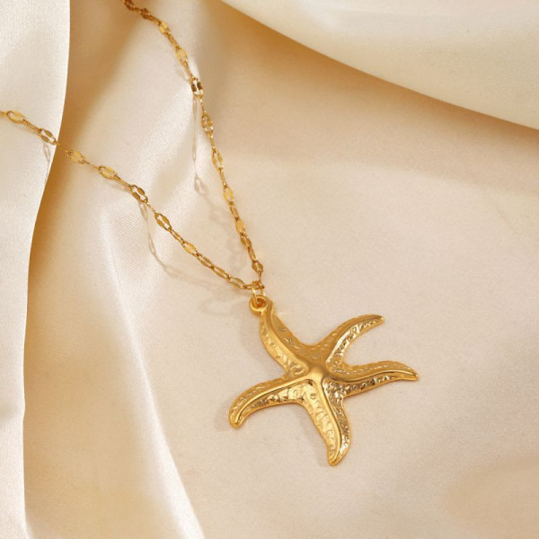 Колье из стали CJN25430