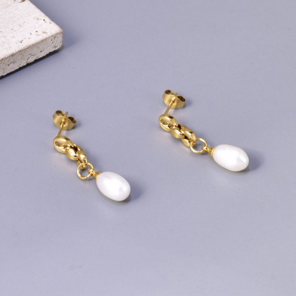 Серьги сталь CJL14399